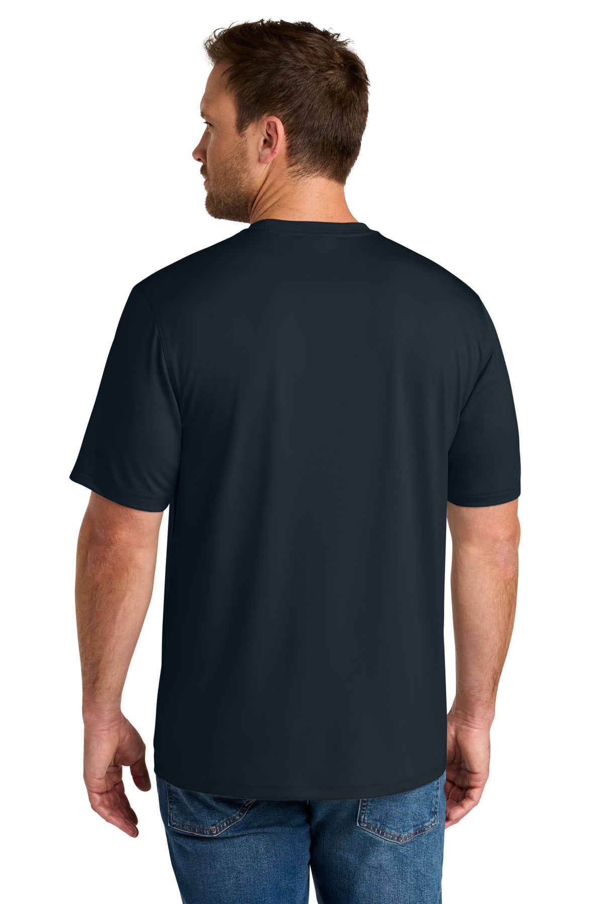 Navy CornerStone Workwear Pro Short Sleeve Tee CS440 plain