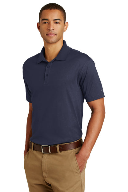 Navy Eddie Bauer Performance Polo. EB102 plain