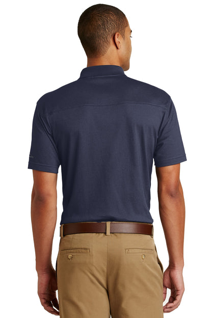 Navy Eddie Bauer Performance Polo. EB102 plain