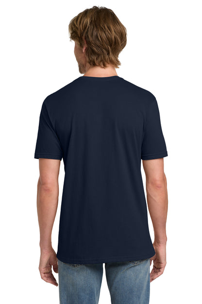 Navy Gildan 100% Ring Spun Cotton T-Shirt. 980 plain