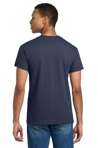 Navy Gildan Tall 100% US Cotton T-Shirt 2000T plain