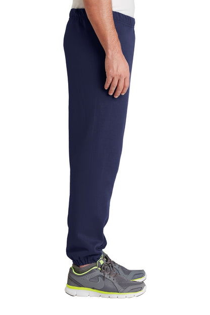 Navy Jerzees - NuBlend Sweatpant. 973M plain