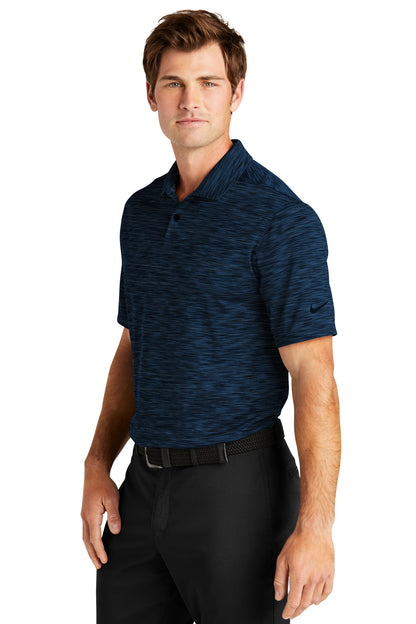 Navy Nike Dri-FIT Vapor Space Dyed Polo NKDC2109 plain