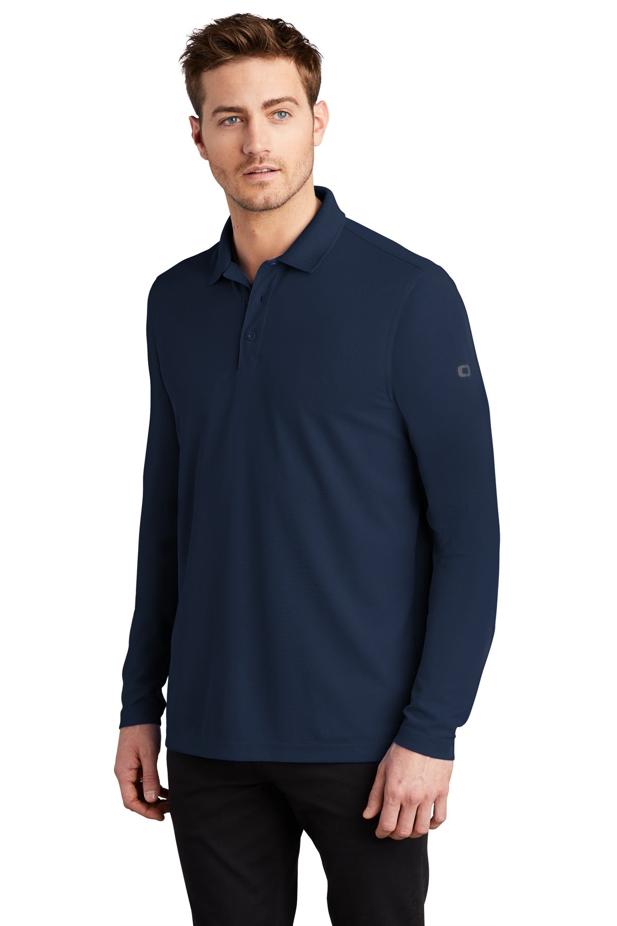 Navy OGIO Caliber2.0 Long Sleeve OG105 plain