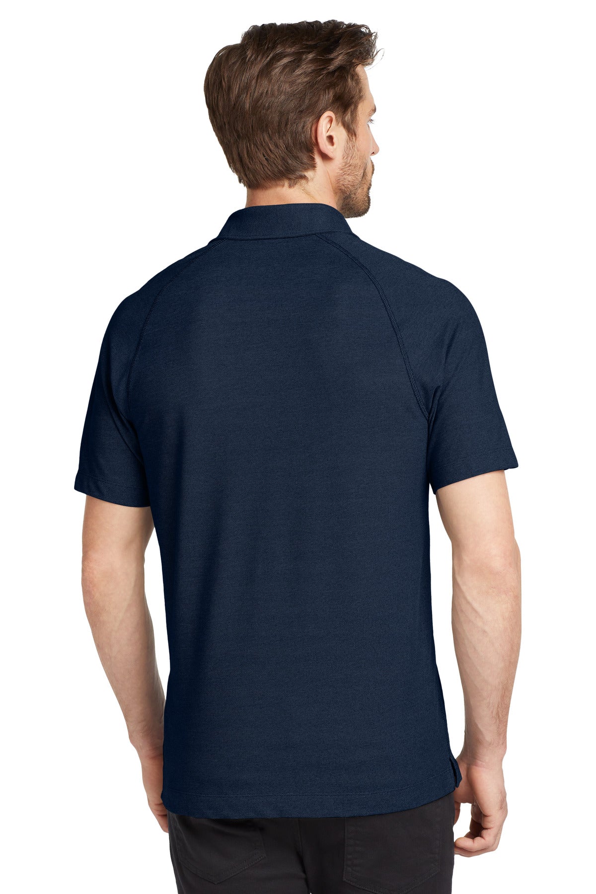 Navy OGIO Onyx Polo. OG126 plain