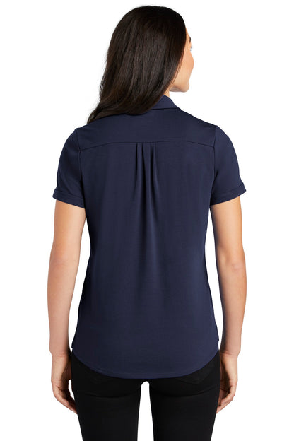 Navy OGIO Women's Limit Polo. LOG138 plain