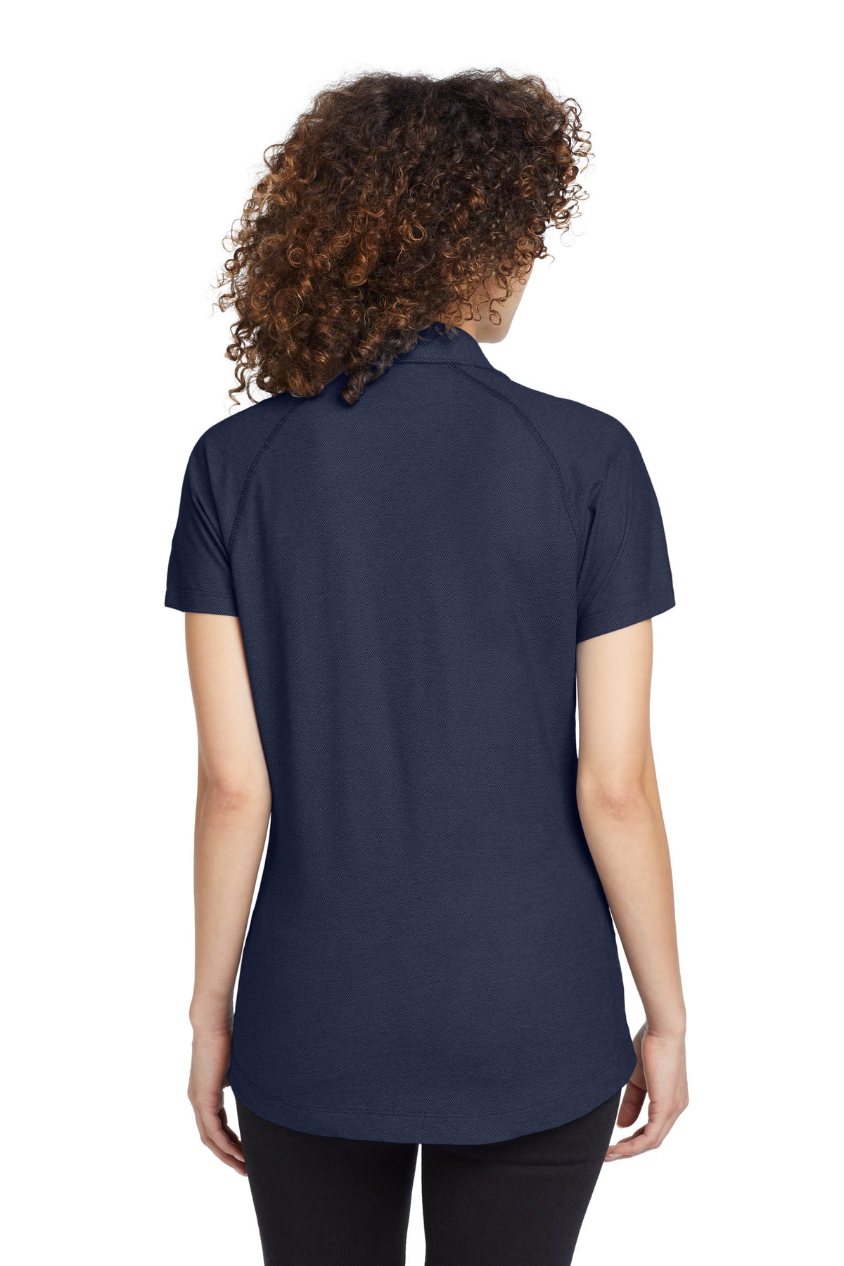 Navy OGIO Women's Onyx Polo. LOG126 plain