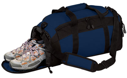Navy Port Authority - Gym Bag. BG970 plain