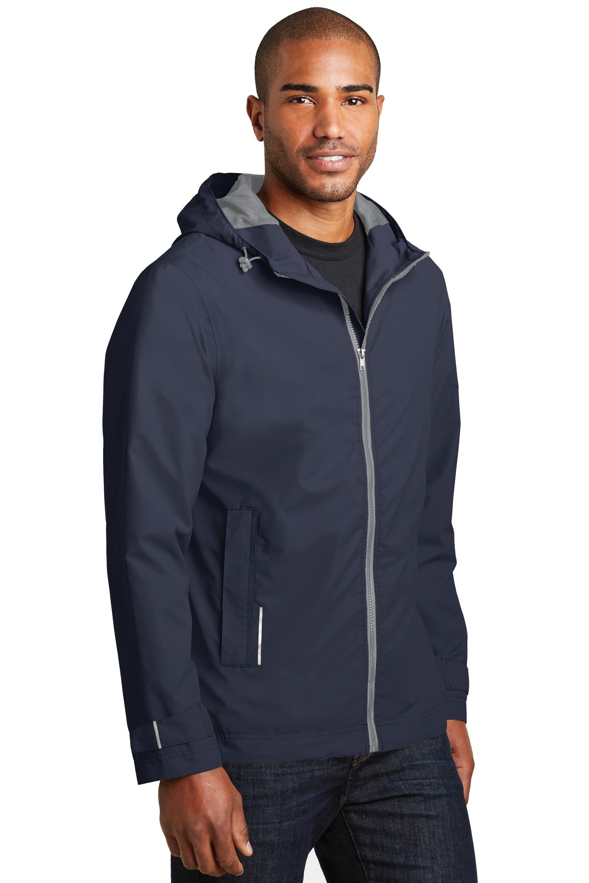 Navy Port Authority Northwest Slicker. J7710 plain