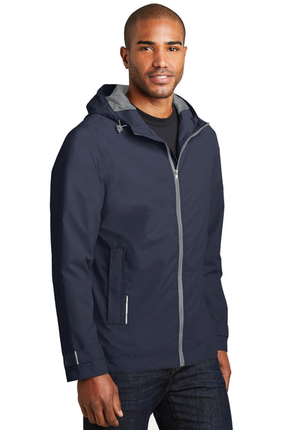 Navy Port Authority Northwest Slicker. J7710 plain
