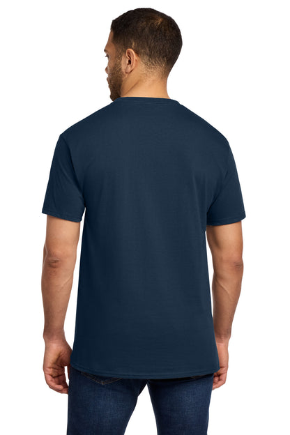 Navy Port & Co Tall Essential Pocket Tee. PC61PT plain