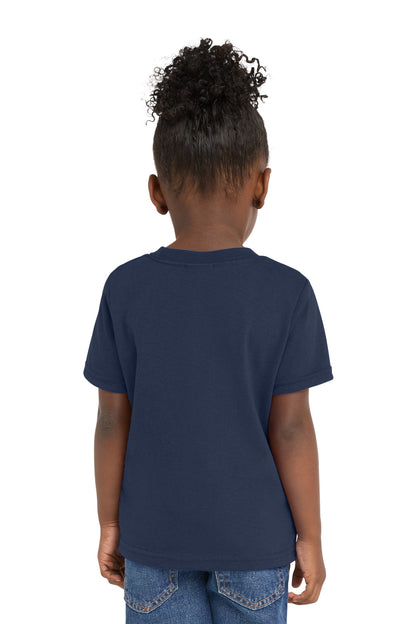Navy Port & Co Toddler Core Cotton Tee. CAR54T plain