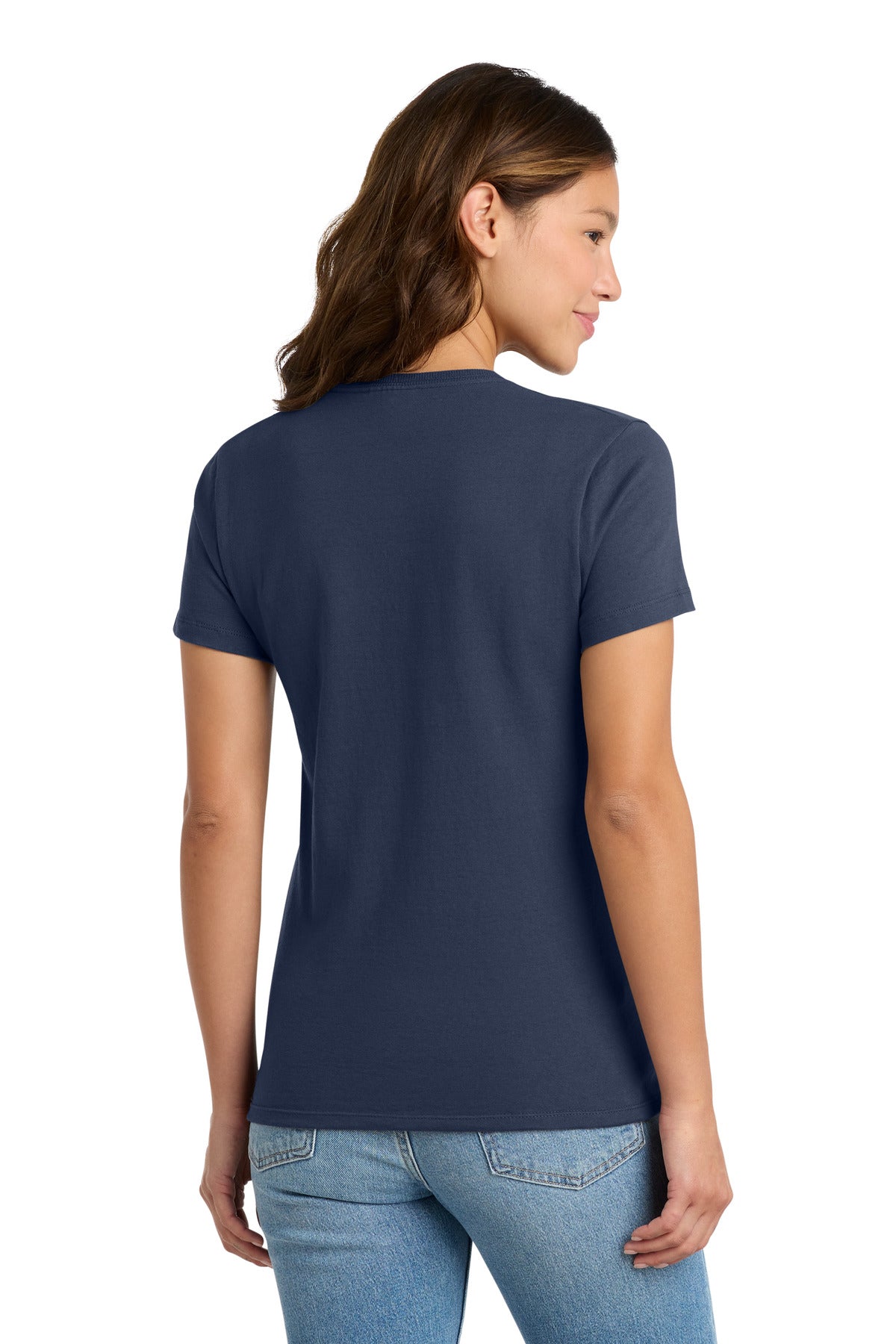 Navy Port & Co Women's Essential Tee. LPC61 plain