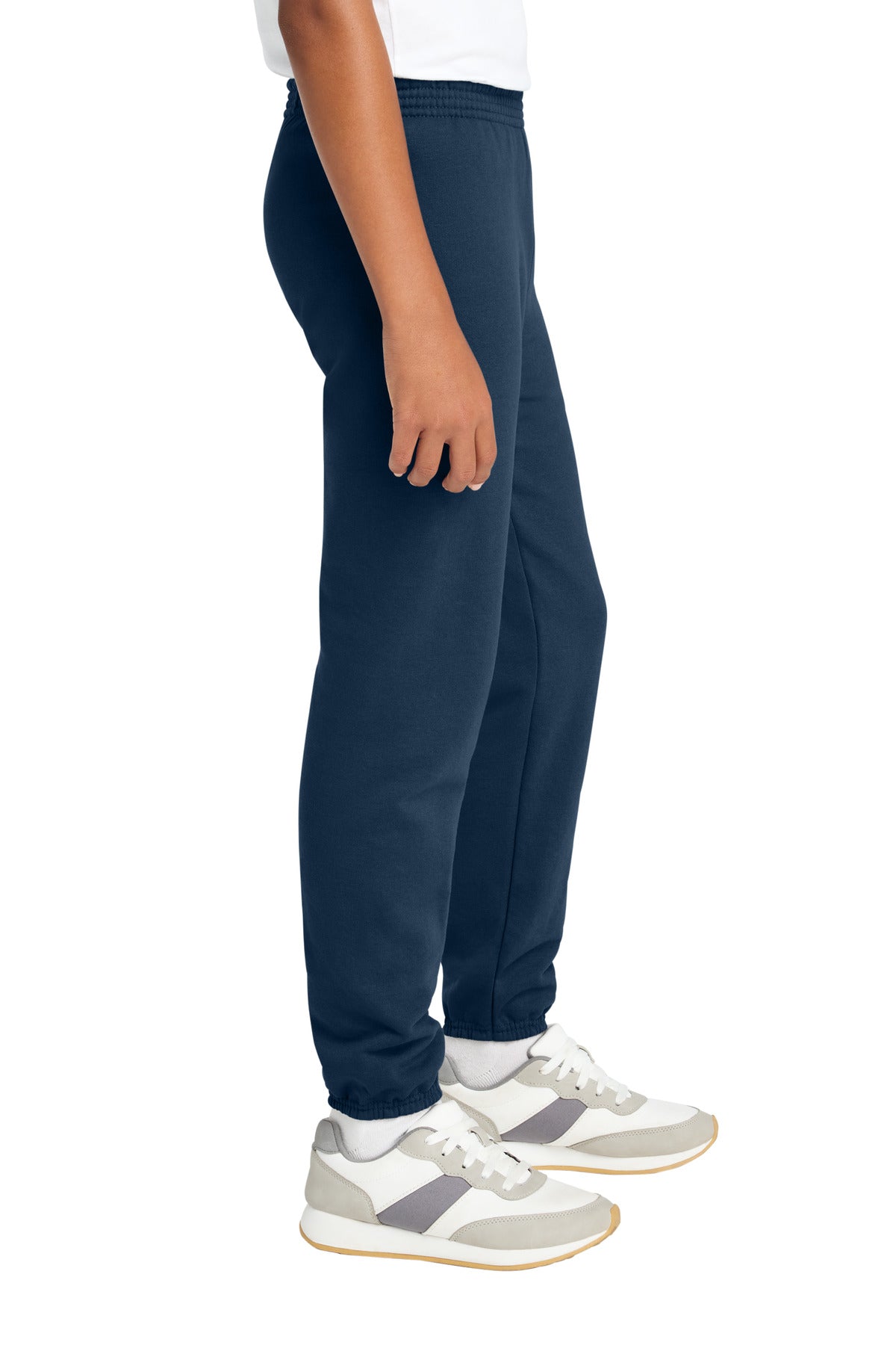 Navy Port & Co Youth Core Fleece Sweatpant PC78YP