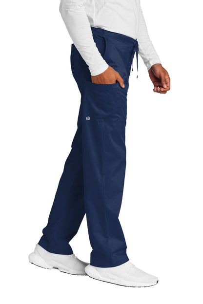 Navy Wink Unisex Tall WorkFlex Cargo Pant WW3150T plain