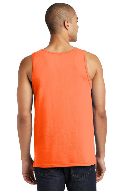 Neon Orange District The Concert Tank . DT5300 plain