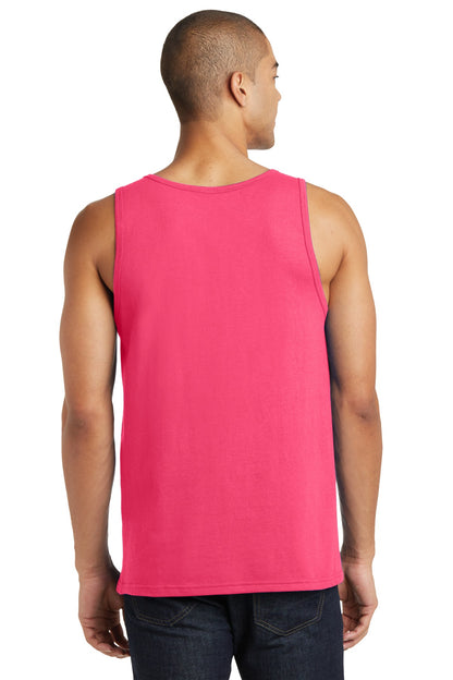 Neon Pink District The Concert Tank . DT5300 plain