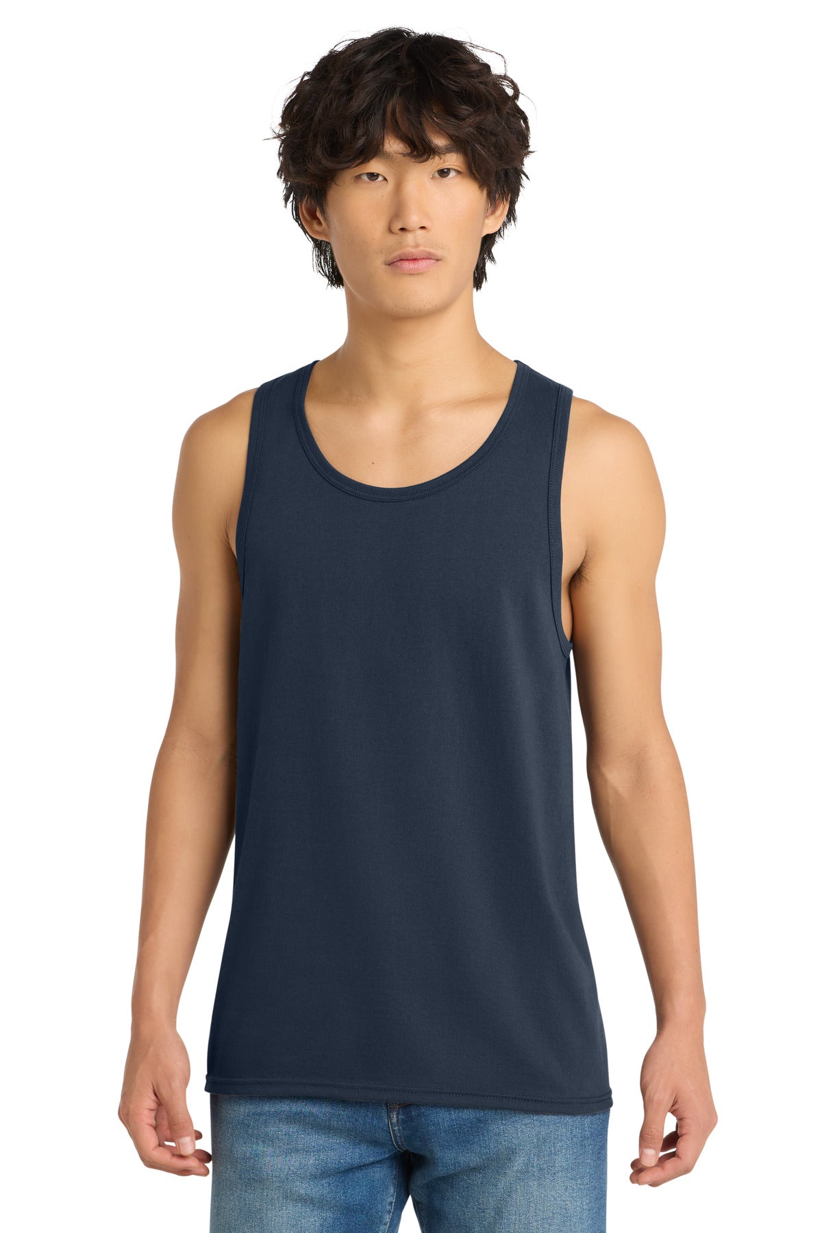 New Navy District The Concert Tank . DT5300 plain