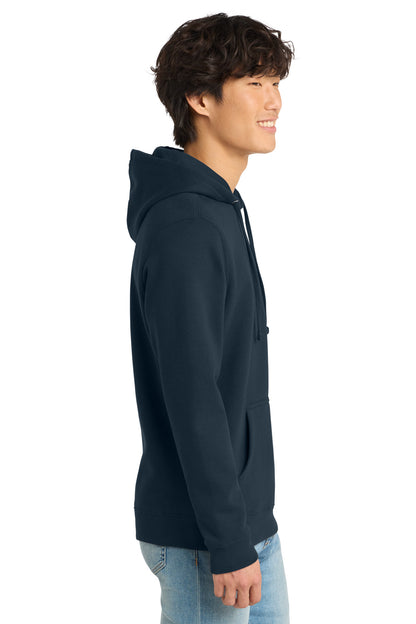 New Navy District V.I.T. Fleece Hoodie DT6100 plain