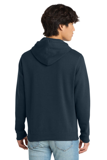 New Navy District V.I.T. Fleece Hoodie DT6100 plain