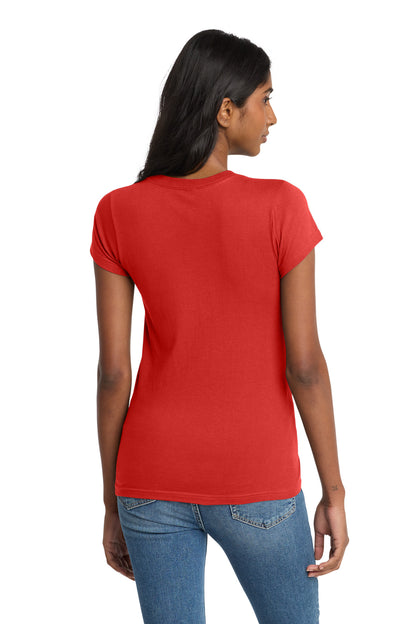 New Red District Women's Fitted The Concert Tee DT5001 plain