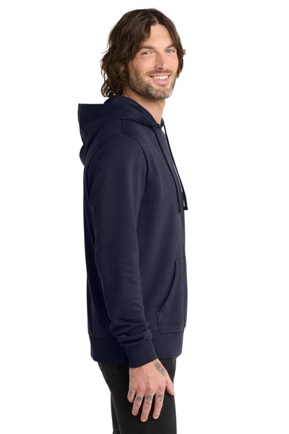 NghtSkyNvy Allmade Unisex Organic French Terry Pullover Hoodie AL4000 plain
