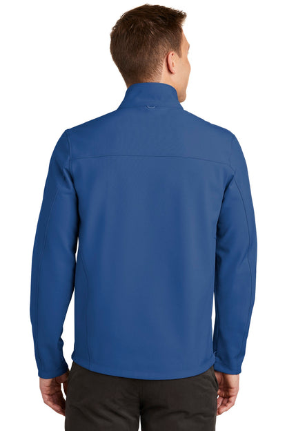 Night Sky Blue Port Authority Collective Soft Shell Jacket. J901 plain
