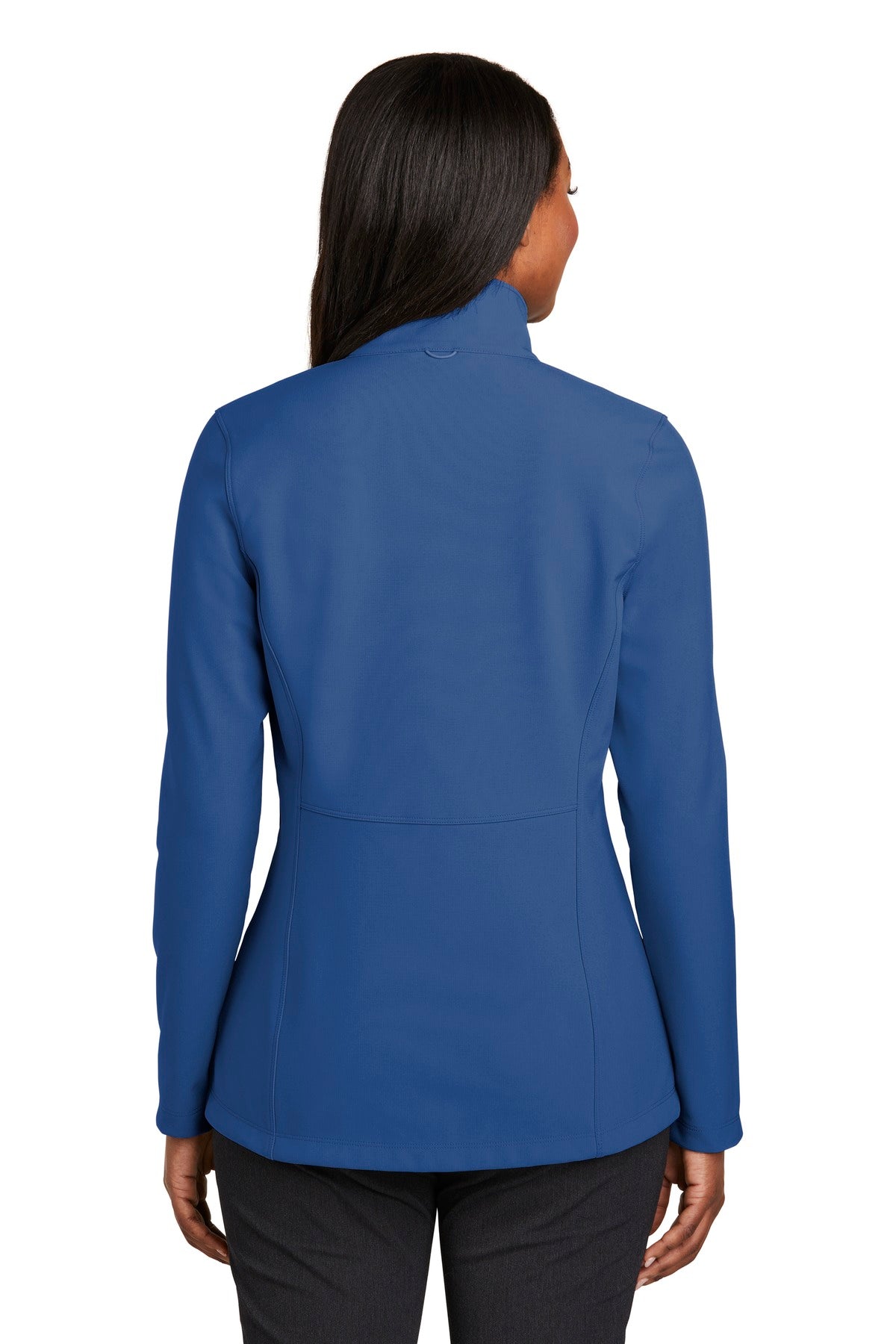 Night Sky Blue Port Authority Women's Collective Soft Shell Jacket. L901 plain