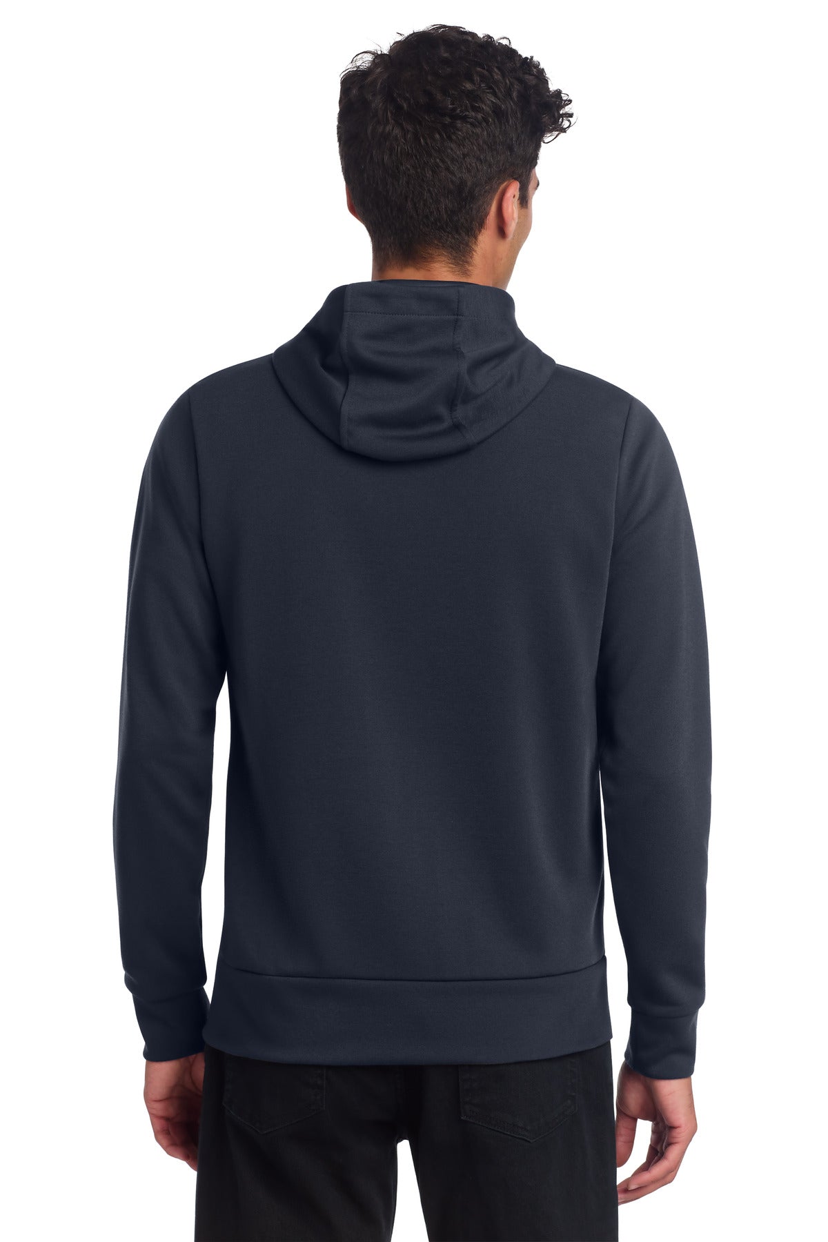 NightNavy Mercer+Mettle Double-Knit Full-Zip Hoodie MM3002 plain