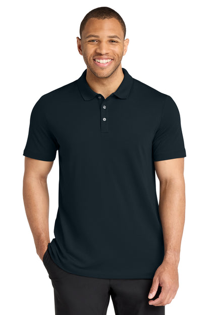 NightNavy Mercer+Mettle Stretch Pique Polo MM1004