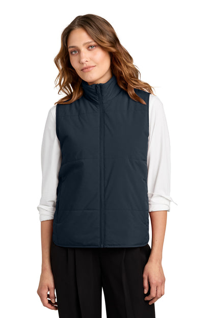 NightNavy Mercer+Mettle Women's Brookline Quilted Vest MM7223 plain