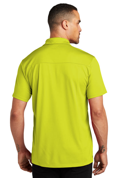 Nitro Yellow OGIO Framework Polo. OG125 plain