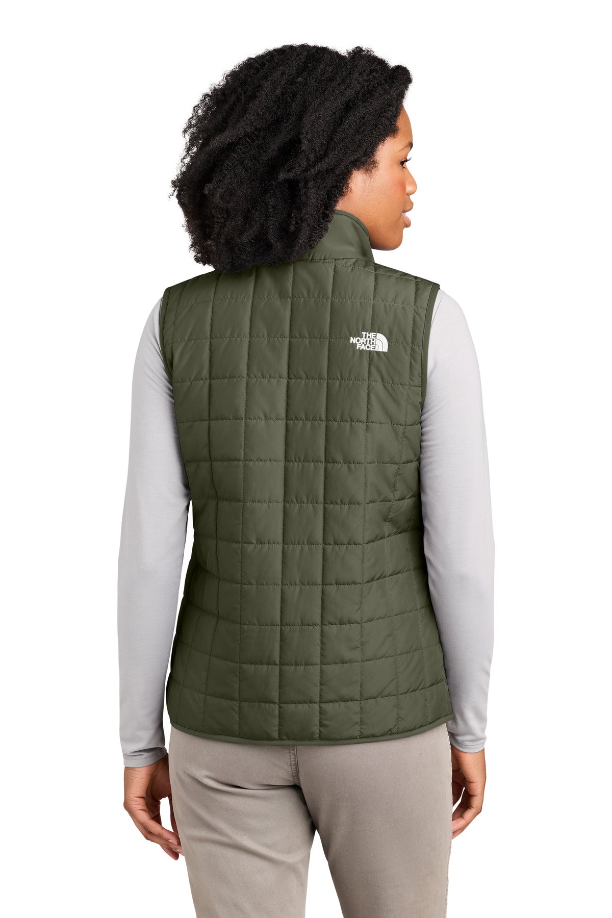 NwTaupeGn The North Face Women's Iron Drift Quilted Vest NF0A8JF0 plain
