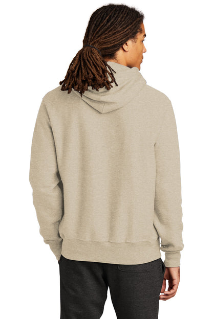 OatHthr Champion Reverse Weave Hooded Sweatshirt S101 plain