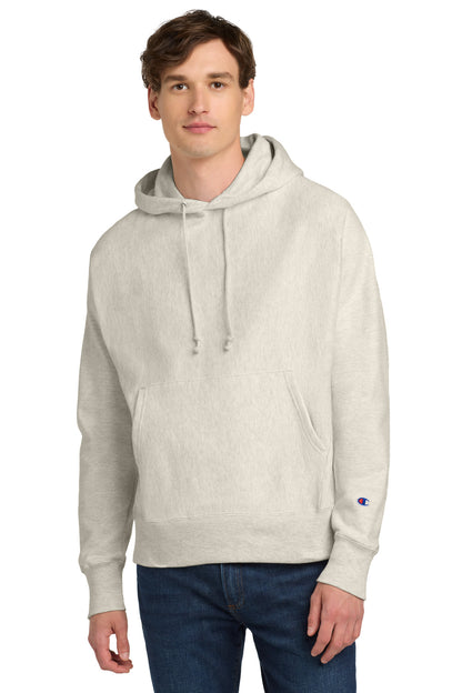 OatHthr Champion Reverse Weave Hooded Sweatshirt S101
