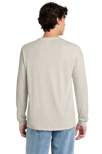 OatmealTB BELLA+CANVAS Unisex Triblend Long Sleeve Tee BC3513 plain