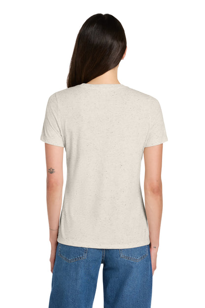 OatmealTB BELLA+CANVAS Women's Relaxed Triblend Tee BC6413 plain