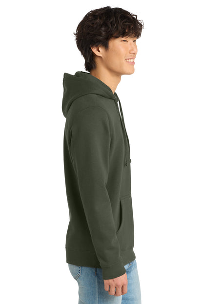 Olive District V.I.T. Fleece Hoodie DT6100 plain