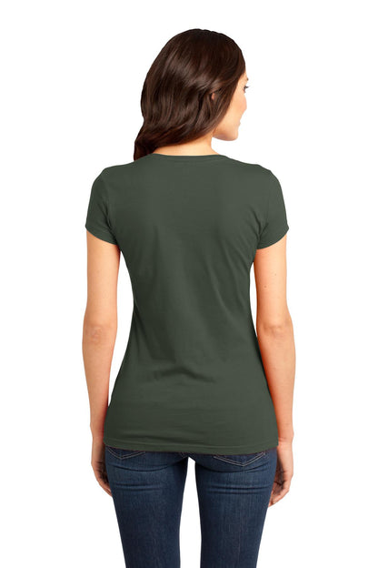 Olive District Women's Fitted Very Important Tee . DT6001 plain