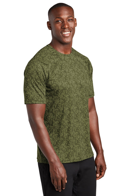 Olive Drab Grn Sport-Tek Digi Camo Tee. ST460 plain