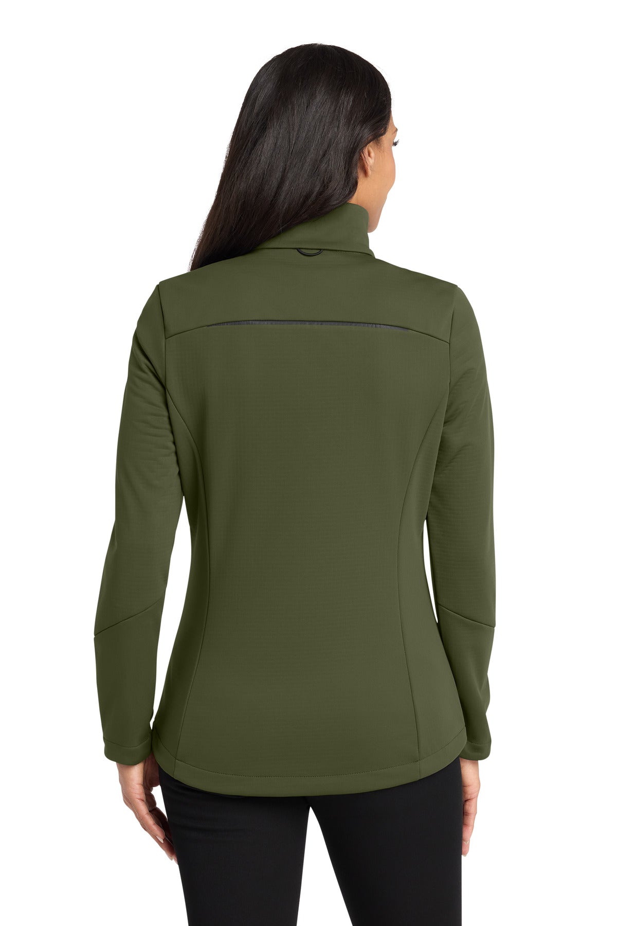 OliveGreen Port Authority Women's Collective Tech Soft Shell Jacket L921 plain