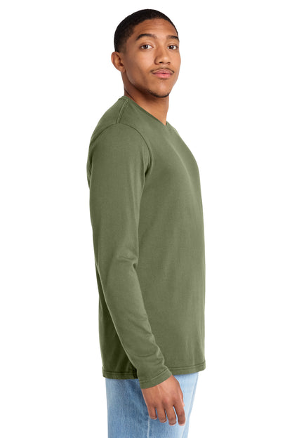 OlvDrabGn District Wash Long Sleeve Tee DT2103