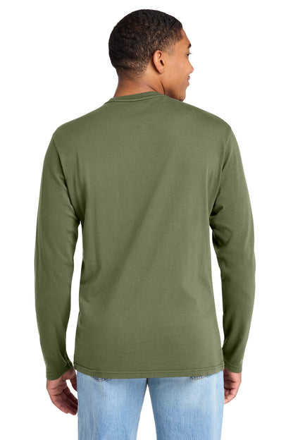 OlvDrabGn District Wash Long Sleeve Tee DT2103