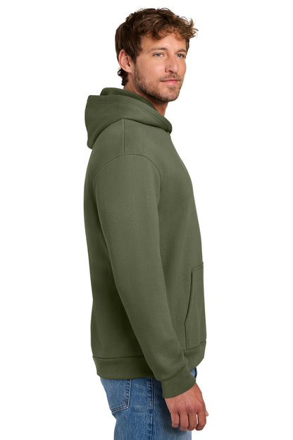 OlvDrabGn Port & Co Easy Fleece Pullover Hooded Sweatshirt PC68H