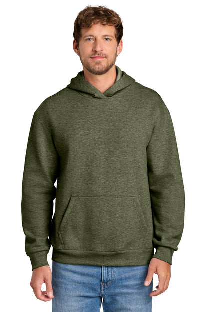 OlvDrabGnH Port & Co Easy Fleece Pullover Hooded Sweatshirt PC68H