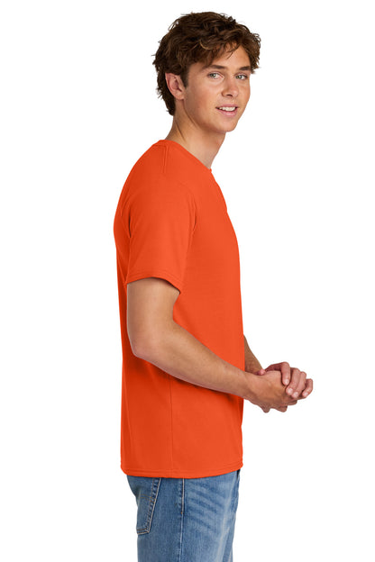 Orange Gildan Gildan Performance T-Shirt. 42000 plain