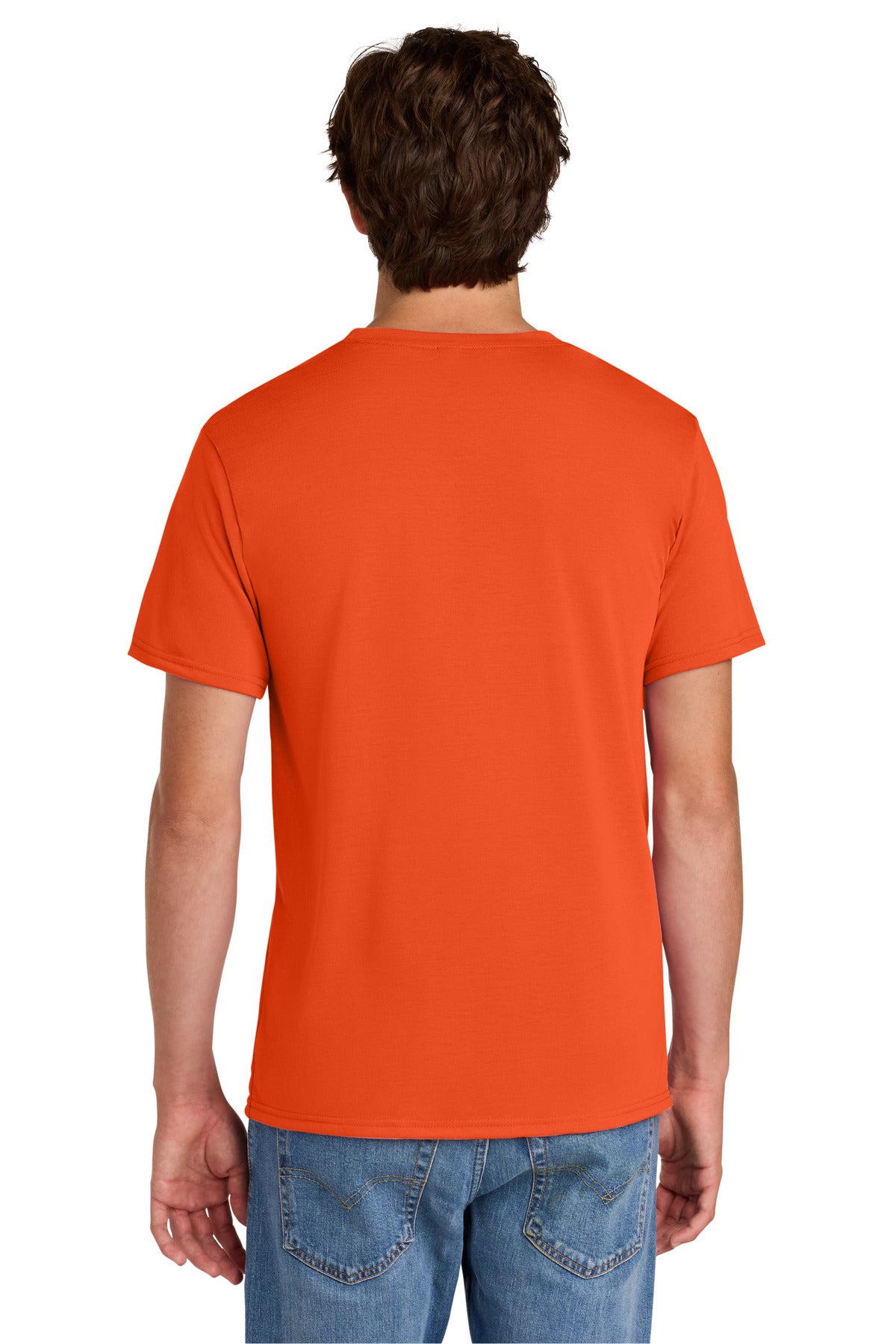 Orange Gildan Gildan Performance T-Shirt. 42000 plain