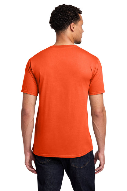 Orange Port & Co Fan Favorite Tee. PC450 plain