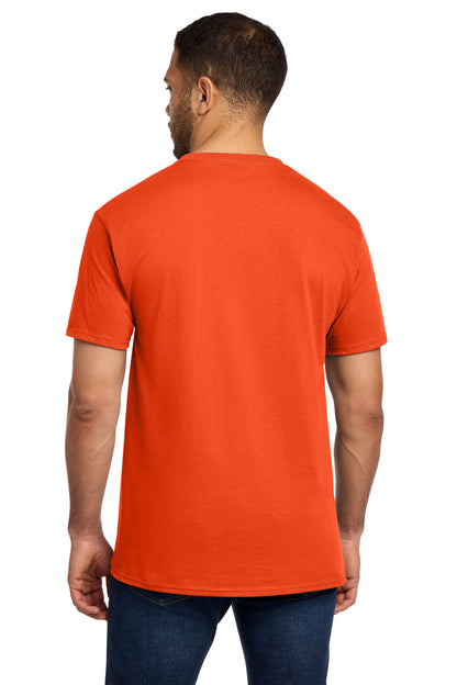 Orange Port & Co Tall Essential Pocket Tee. PC61PT plain