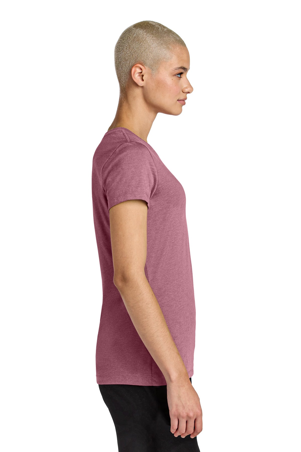 OrcHazeHtr District Women's Perfect Weight CVC Tee DT188 plain